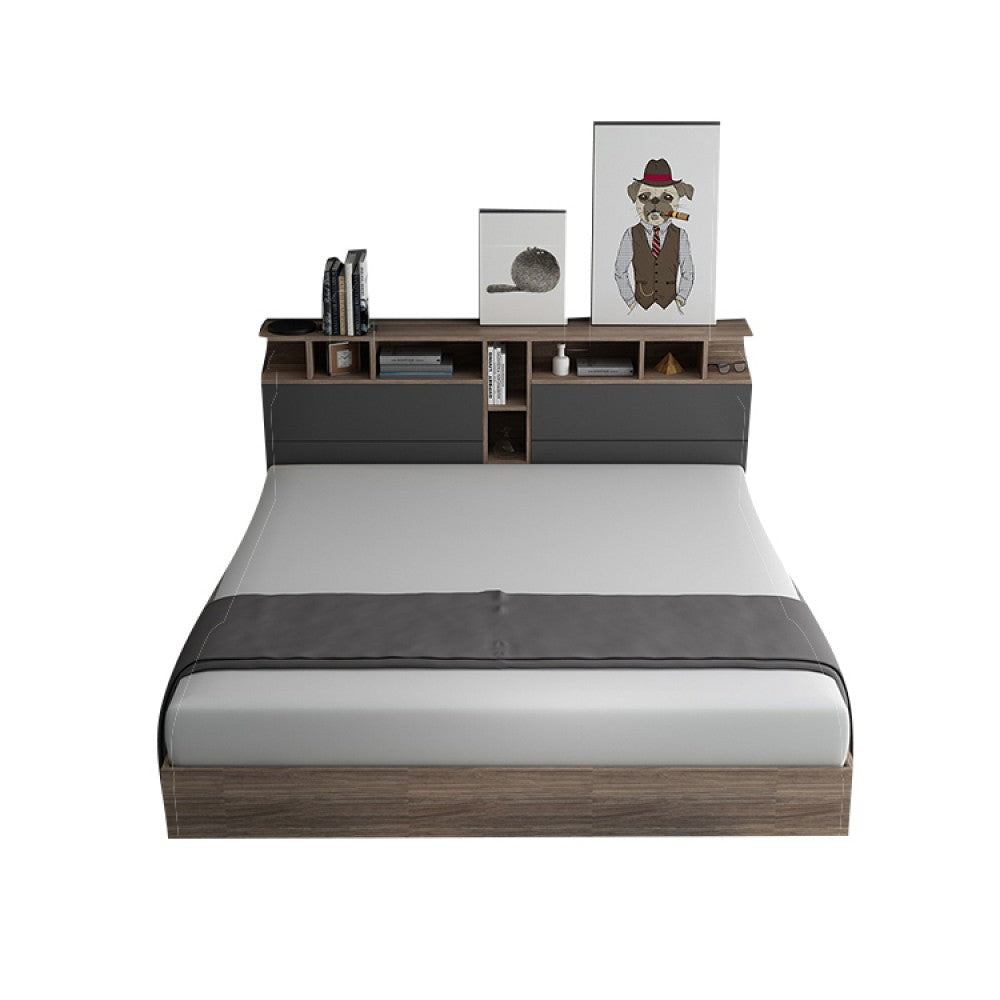 Deco Bed with nightstand-B62