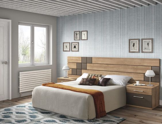 Marine Bed with nightstand-B49 By Solimanroom