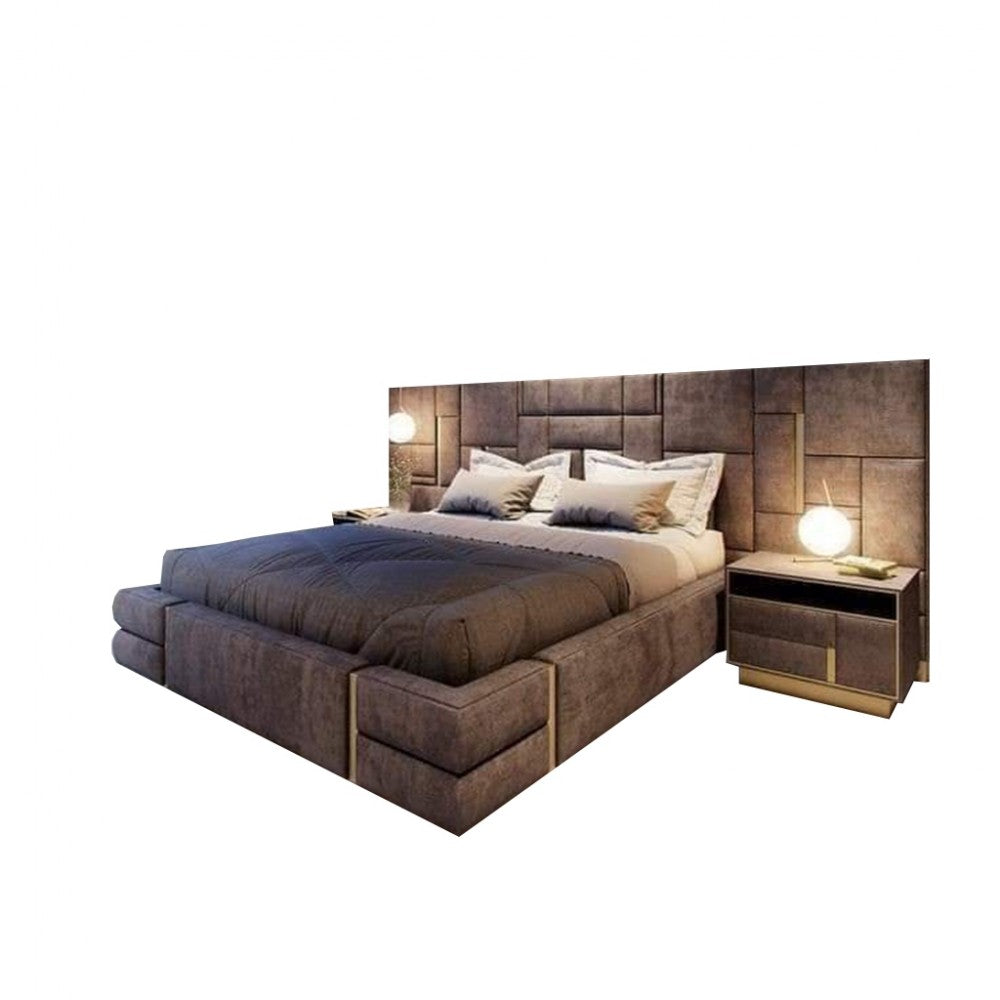 Trivia Bed with nightstand-B31