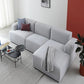 Argent Sofa Corner L Shape-R.245 3 seats By Solimanroom 