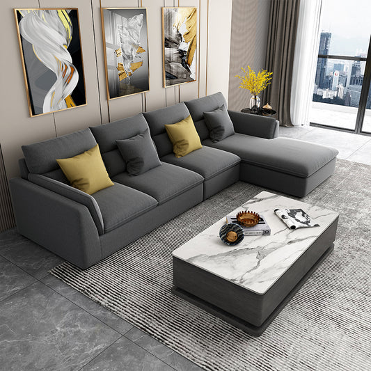Axa Sofa Corner L Shape-R.240 4 seats By Solimanroom 