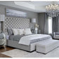 Clio Bed with Pouf-B11