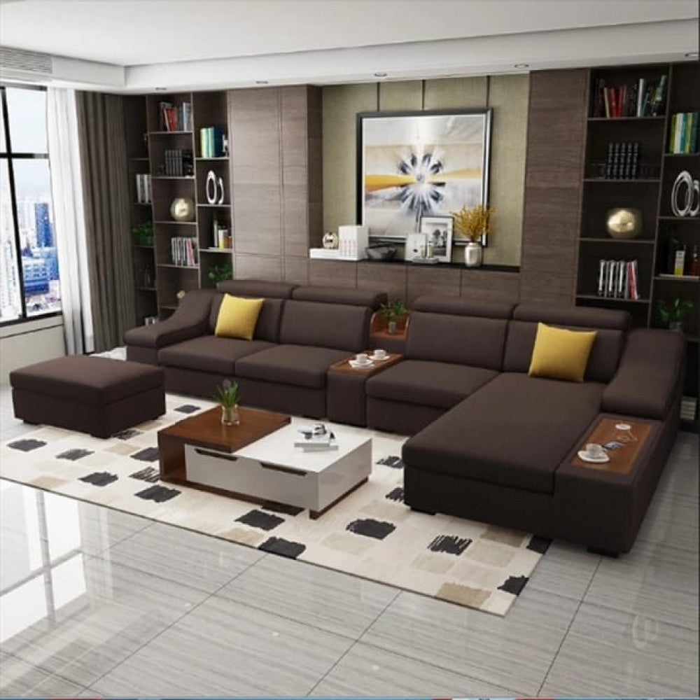 Daring Corner L Shape-R.311+Pouf