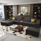 Imperial Corner L Shape-R.312+Pouf Solimanroom 