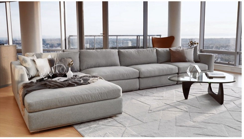 Legend Sofa Corner L Shape-R.228 4 Seats By Solimanroom 
