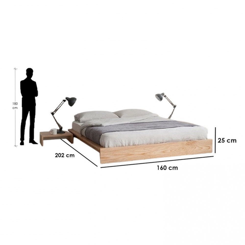 Lighthouse Bed with nightstand-B30