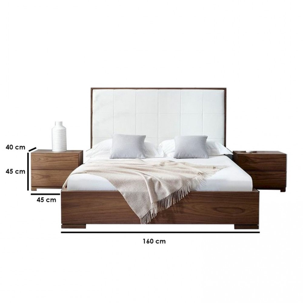 Tactile Bed with nightstand-B29